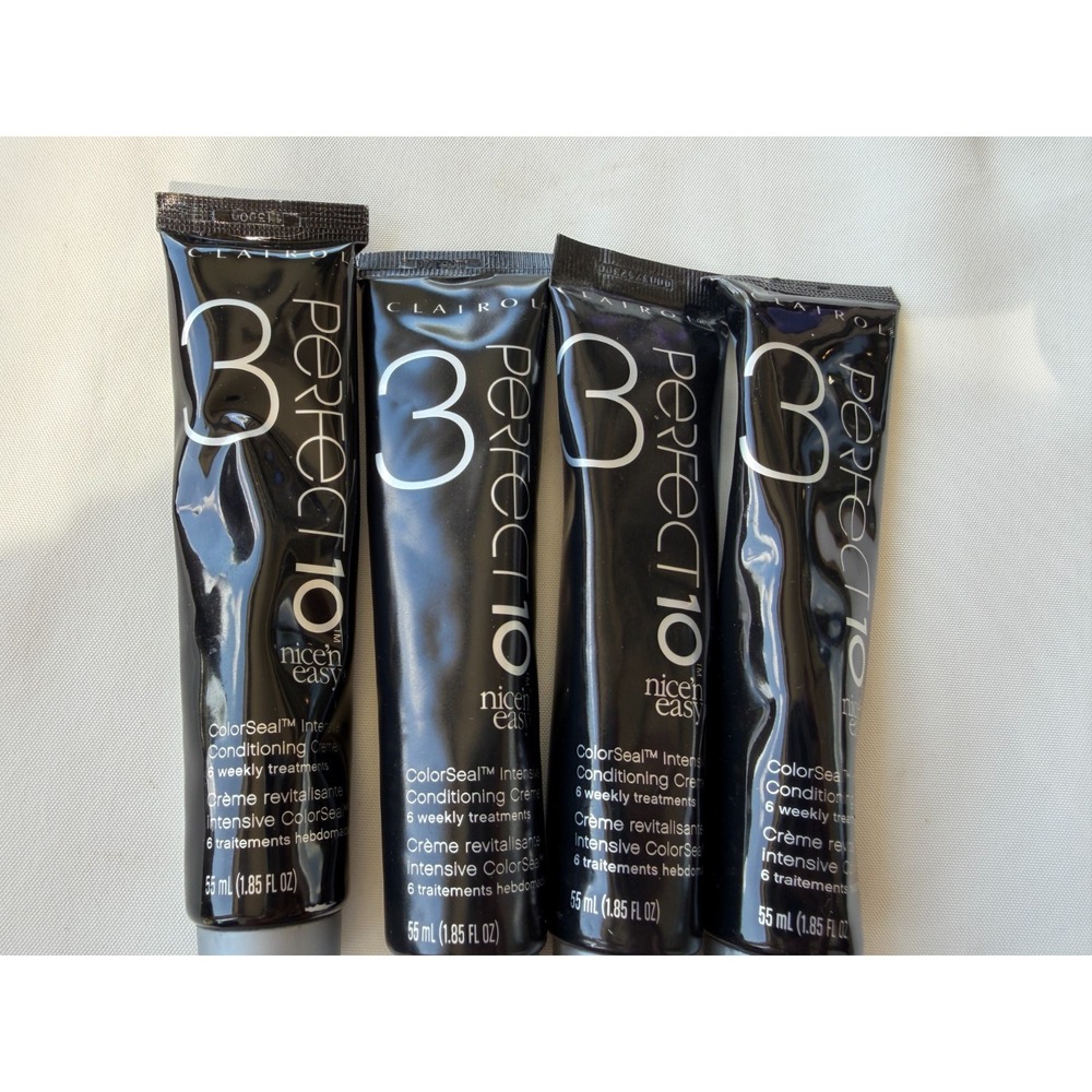 4x Clairol Nice n Easy Perfect 10 ColorSeal Intensive Conditioning Creme 55ml